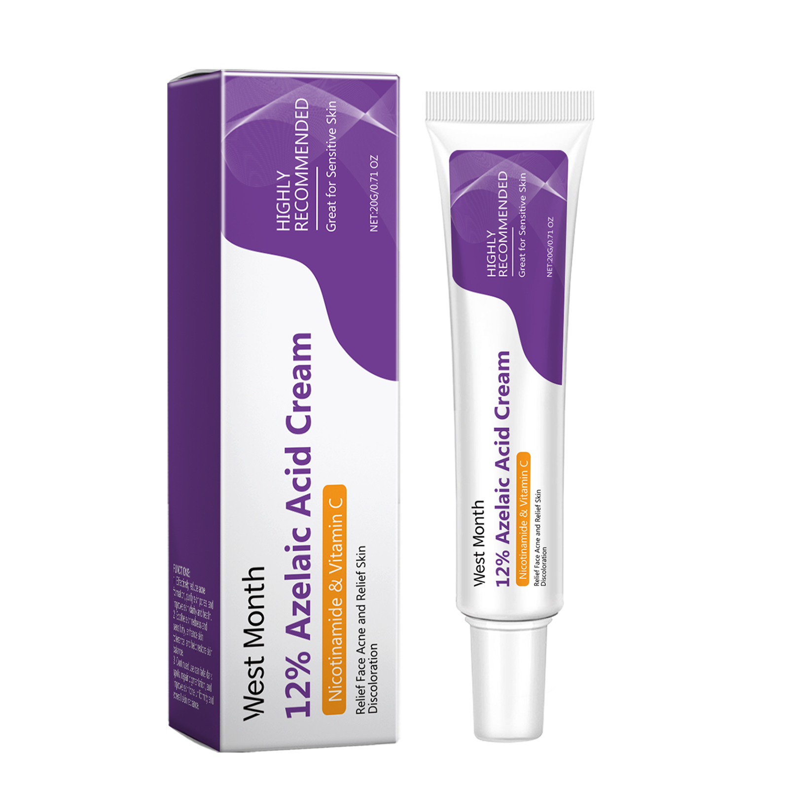 Azelaic Acid Repair Face Cream 20g 1 Box — foto 4