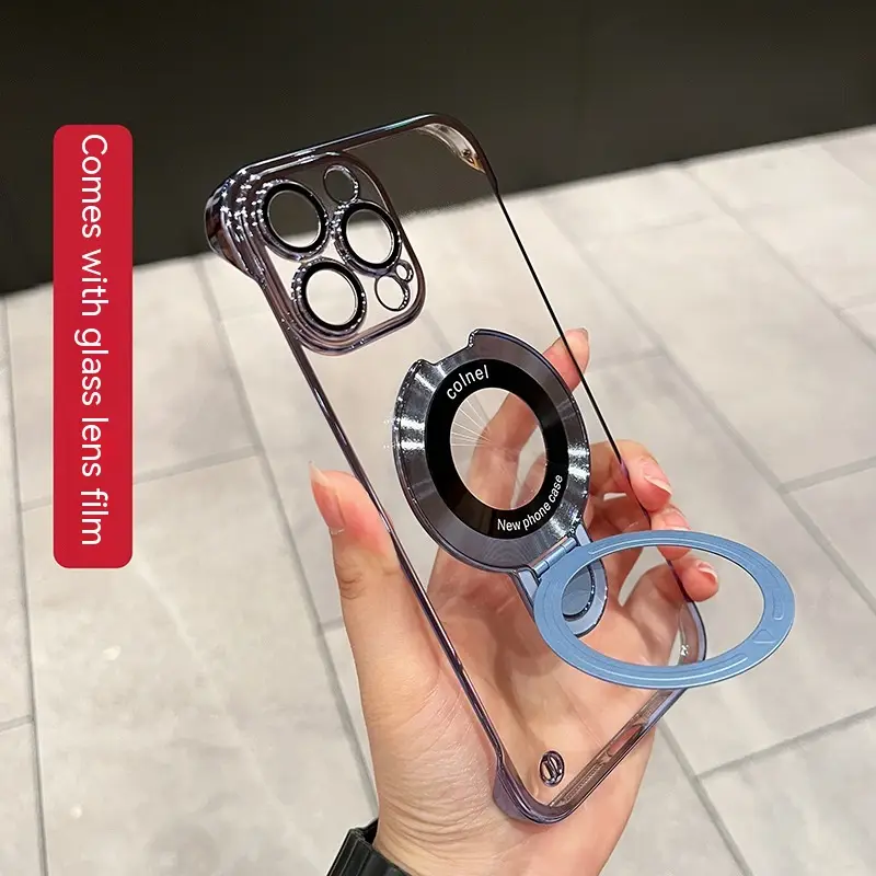 Frameless Phone Case With Lens Protector
