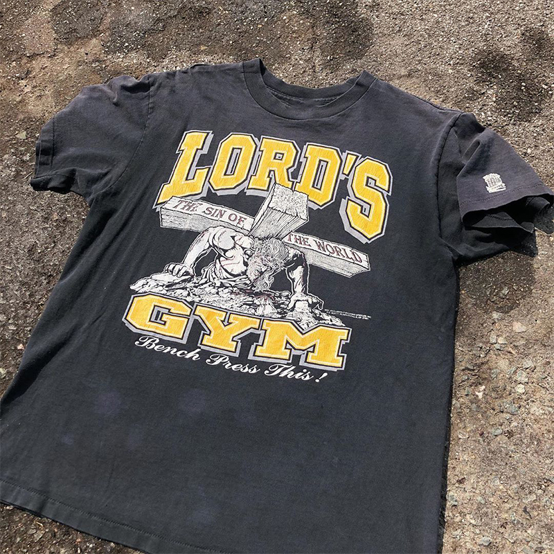 Printed Short-sleeved T-shirt For Men And Women Couples