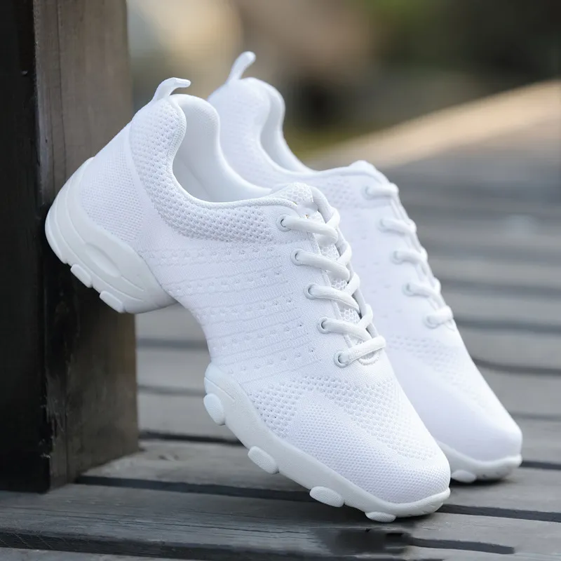 Men's Soft Sole Lightweight Mesh Sports Shoes - White