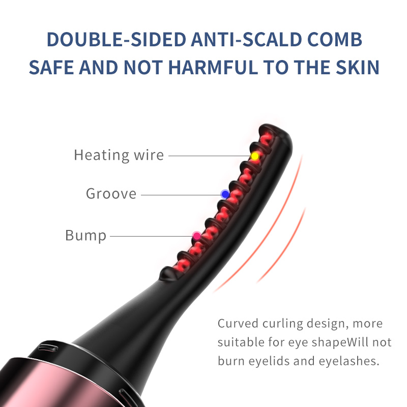 Electric Eyelash Curler - Thin Tip, Thick Base