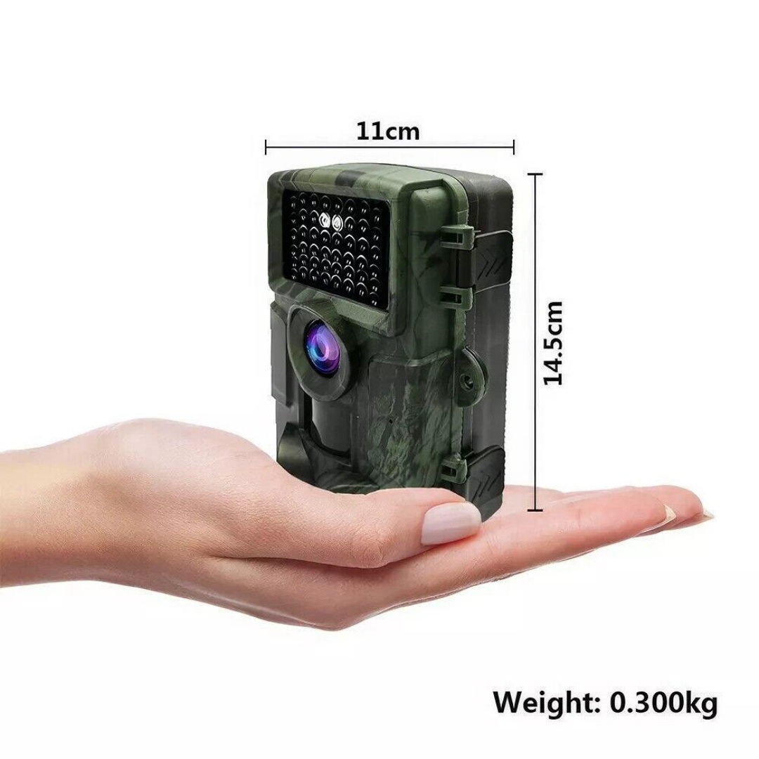 64GB 60MP Wildlife WIFI APP Trail Camera 4K Night Vision Outdoor Hunting Camera