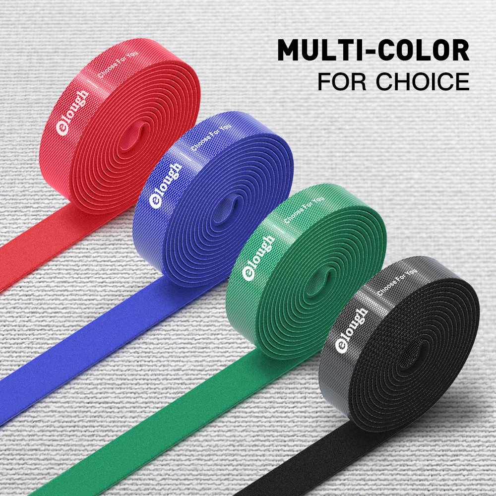 Color Tie Tearable Velcro Cable Organizer