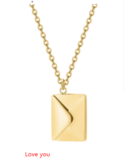 Cross Border Amazon Fashion Ladies Envelope Pendant