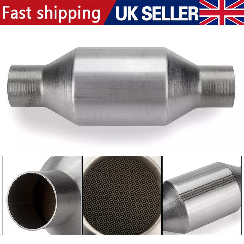 UNIVERSAL SPORTS CAT CATALYTIC CONVERTER HIGH FLOW 400 CELL STAINLESS 2 Inch UK