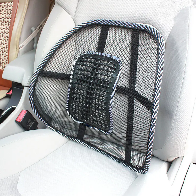 Breathable Lumbar Support Cushion, Ergonomic Waist Back