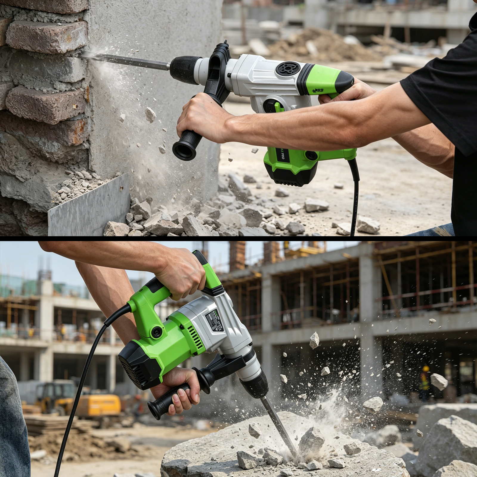 Galax PRO SDS Plus Rotary Hammer Drill 1500W 4000RPM, 4 In 1 Functions, Anti — image 10
