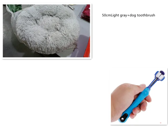 1 random color toothbrush pet plush dog brush in addition to bad breath tartar dental care dog cat cleaning supplies 57Set - Shop at LoveMi