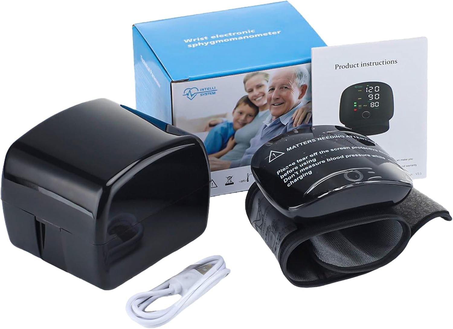 BP Monitor - Digital Blood Pressure Machine  Accurate Portable Health Monitor
