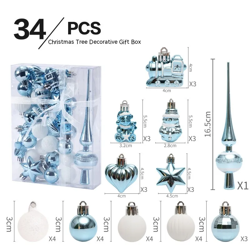 Christmas Decorations Ball Set Christmas Tree Pendant – image 8