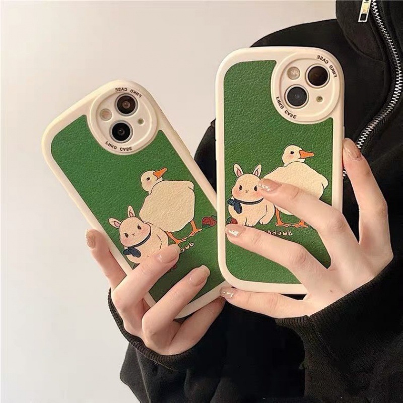 Cute Duck Rabbit Is Suitable Mobile Phone Case