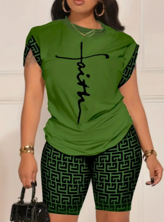 Casual Daily Two-piece Set