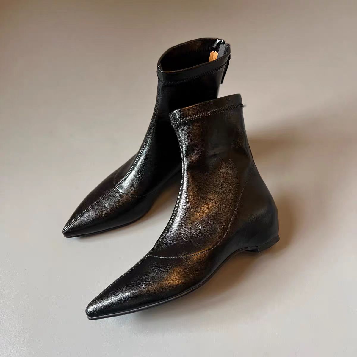 Pointed Toe Ankle Boots