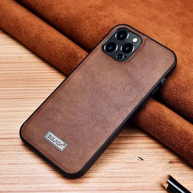 Mobile Phone Case Skin Protection Ultra-thin Soft Shell Leather Case