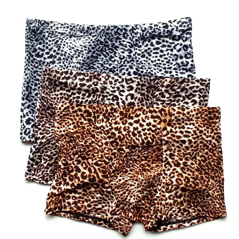 Men's Low Waist Boxer Briefs Boxers Leggings