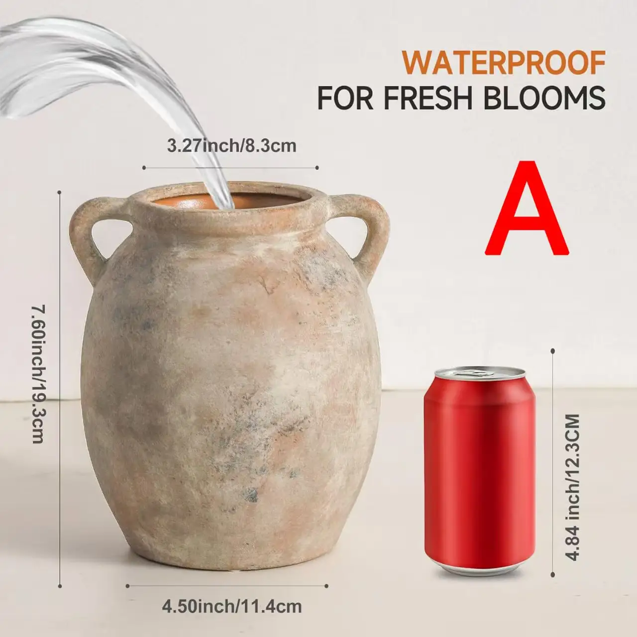 Vintage Ceramic Flower Pot Vase