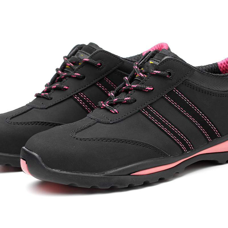 Women's Steel Ladle Head Genuine Leather Welding Electrician Shoes