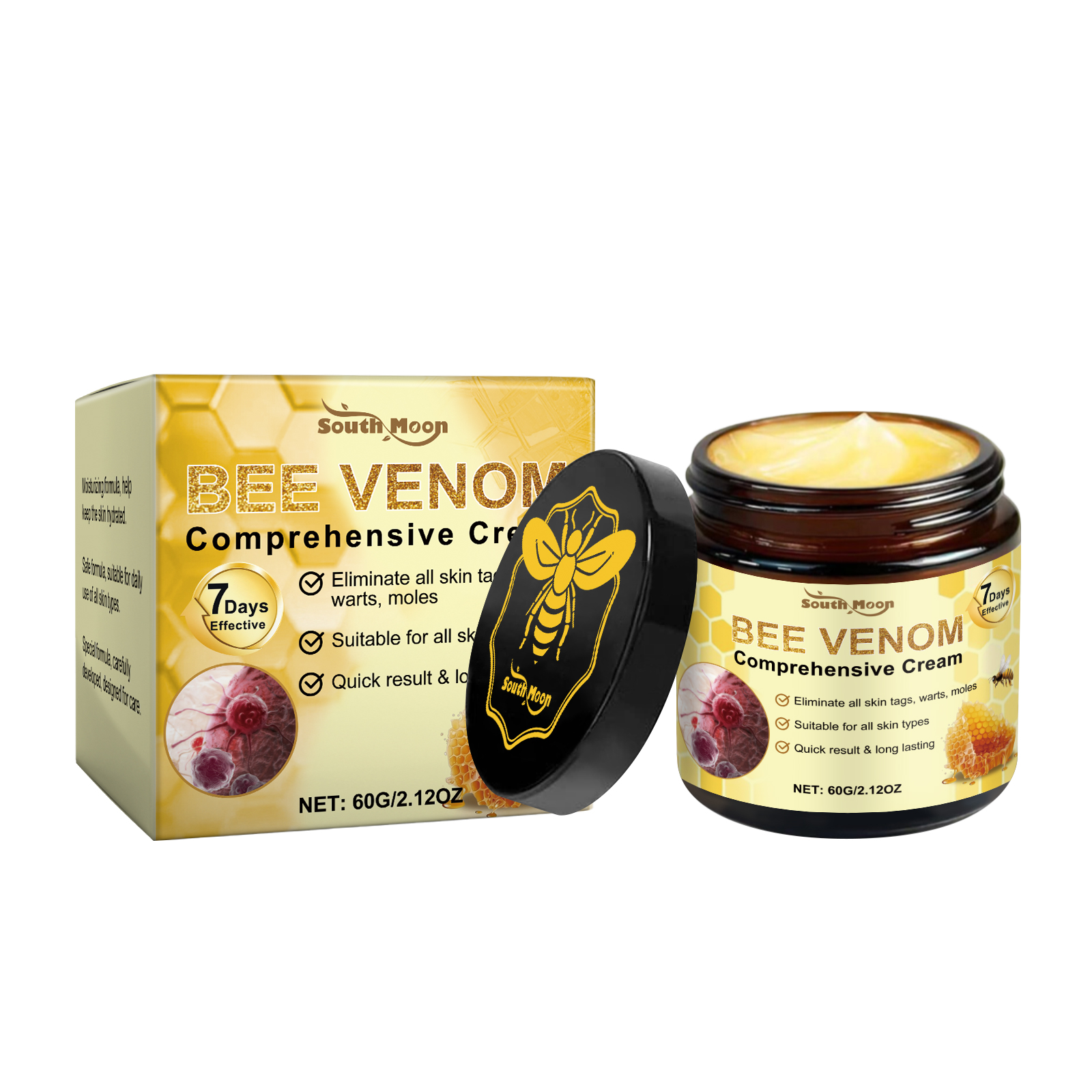 Bee V Enom Skin Care Cream 60g 1 Box — foto 12