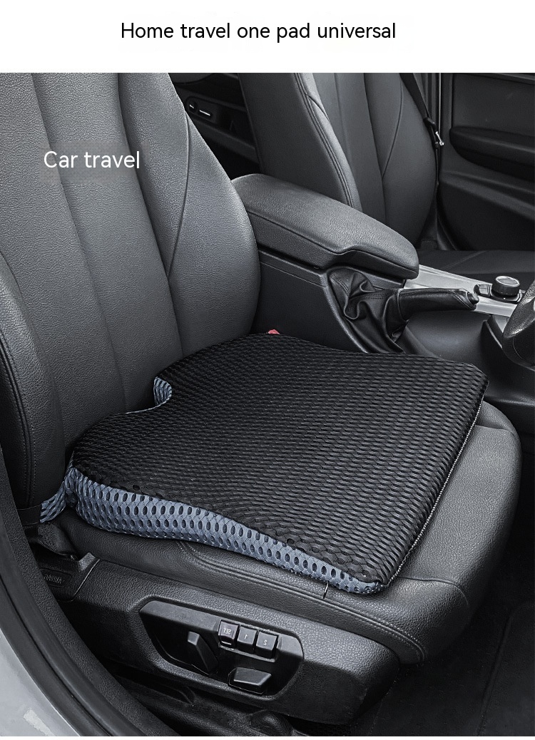 Memory Foam Car Cushion Office Chair Can Fixed Strap Beautiful Hip Breathable 7