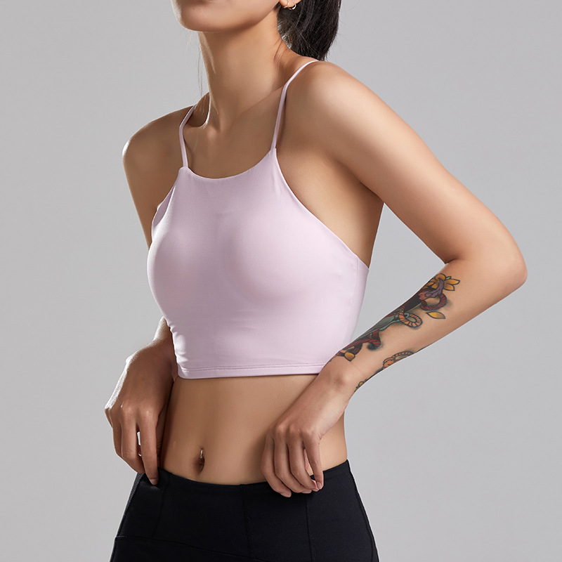 Title 12, Shockproof Gathered Fitness Suspender Vest Bra