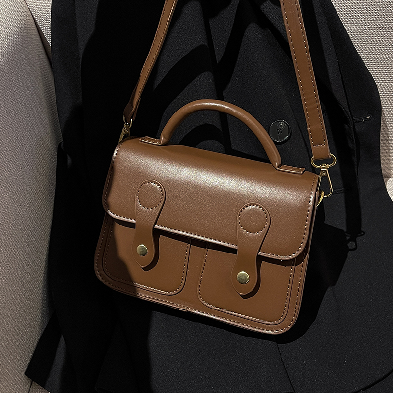 Niche Retro All-match Cross-body High-quality Small Square Bag