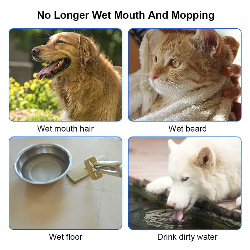 1.5L Cat Dog Water Bowl Carried Floating