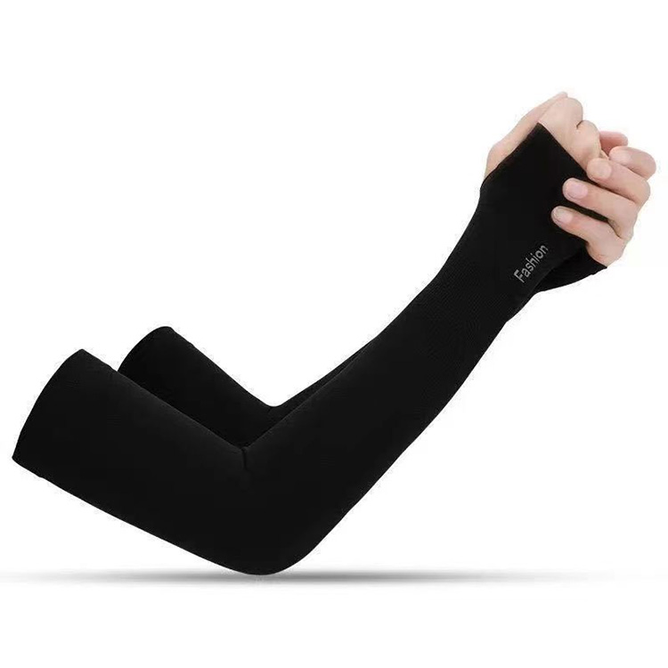Unisex Cooling Ice Silk Sun Sleeves - UV Protection Thin Arm Guards For Outdoor Cycling, Breathable & Quick-Dry, One Size Fits Most, Elegant Gift Box