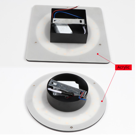 مصباح حائطي بسيط على الطراز الإسكندنافي بتصميم شخصي لغرفة النوم بجانب السرير