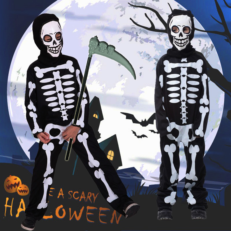 Ballo di Halloween per Bambini Maschere di Skullo per la Bellezza
