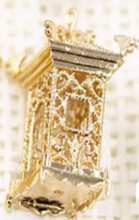 Pure Copper Flat O chain Cross Chain 1.5Mm Gold 1Yard - Shop at LoveMi