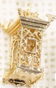Pure Copper Flat O chain Cross Chain 1.5Mm Gold 1Yard - Shop at LoveMi