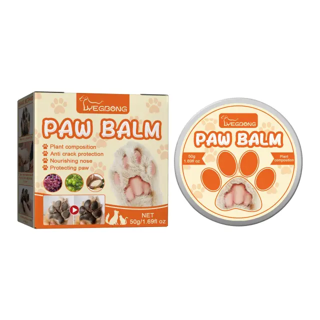 Igbang Pet Moisturizing Paw Cream For Cats And Dogs Universal Moisturizing Paw Pads Dry Crack Care Cream 4Pcs - Shop at LoveMi
