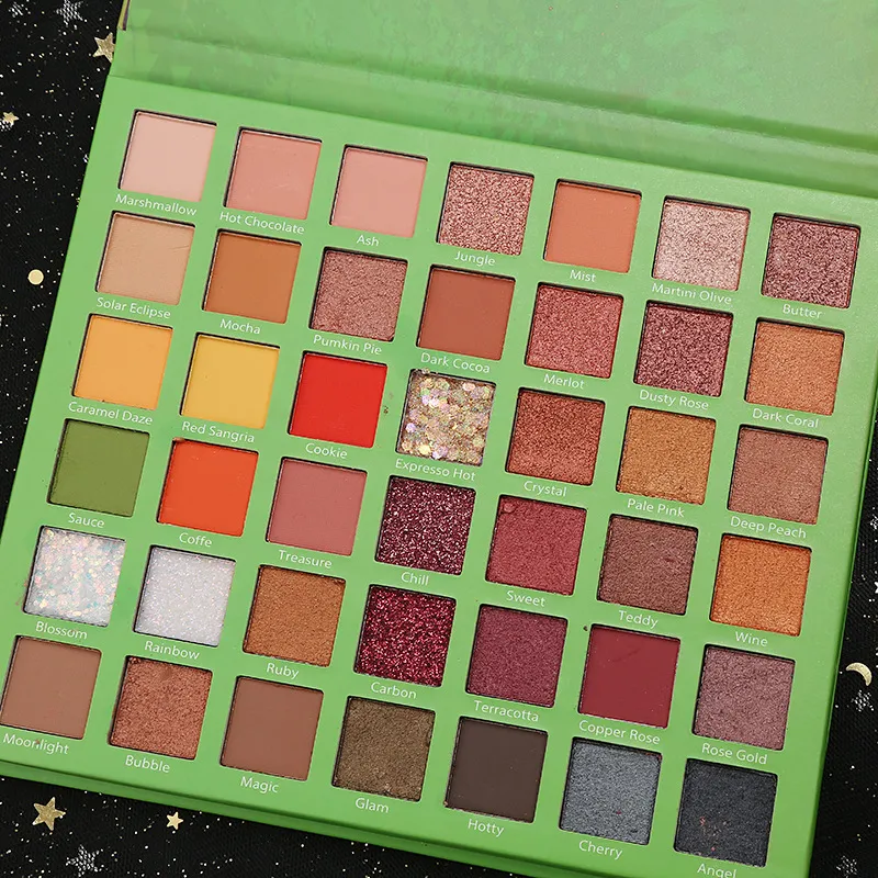 30 color eyeshadow palette - Green