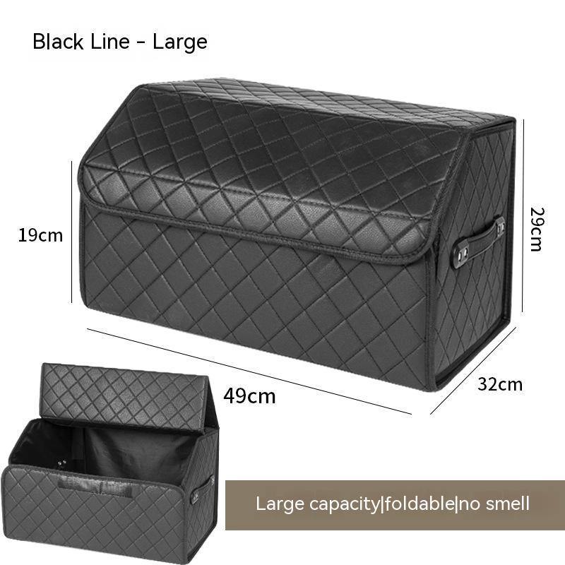 Title 2, Car Trunk And Storage Box Multifunctional Leath...