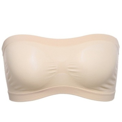 Title 3, Seamless Chest-wrapped Tube Top, Anti-glare Spo...