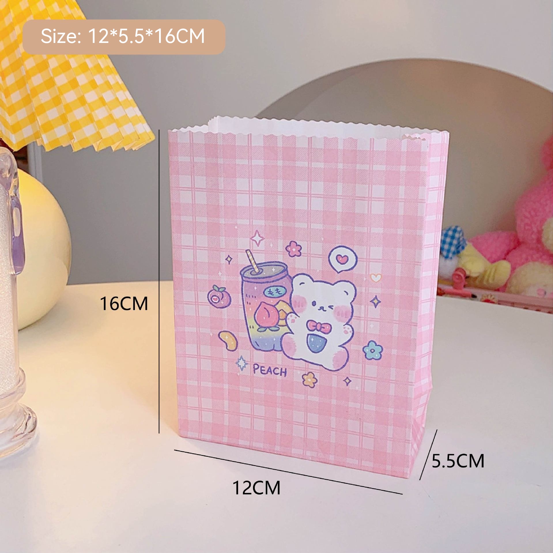 Cute Cartoon Teenage Girl Creative Gift Gift Bag