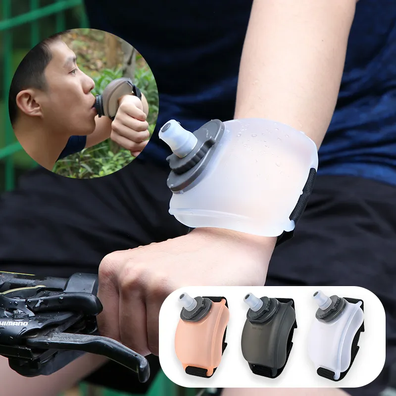 Outdoor Cycling Sports Water Cup Running Wrist Water Bottle Fitness Portable Water Bottle Bicycle Accessories Sport Gym