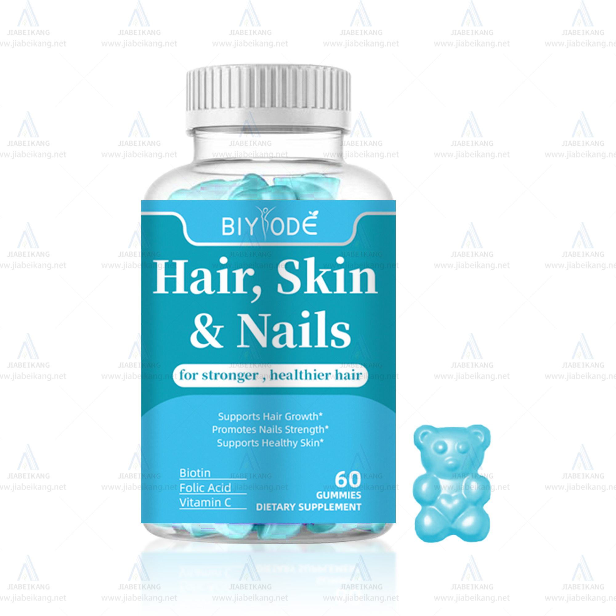 Trending Hair Supplement Hair Skin Nails Vitamins Hair Growth Support Gummies Customized - Shop at LoveMi