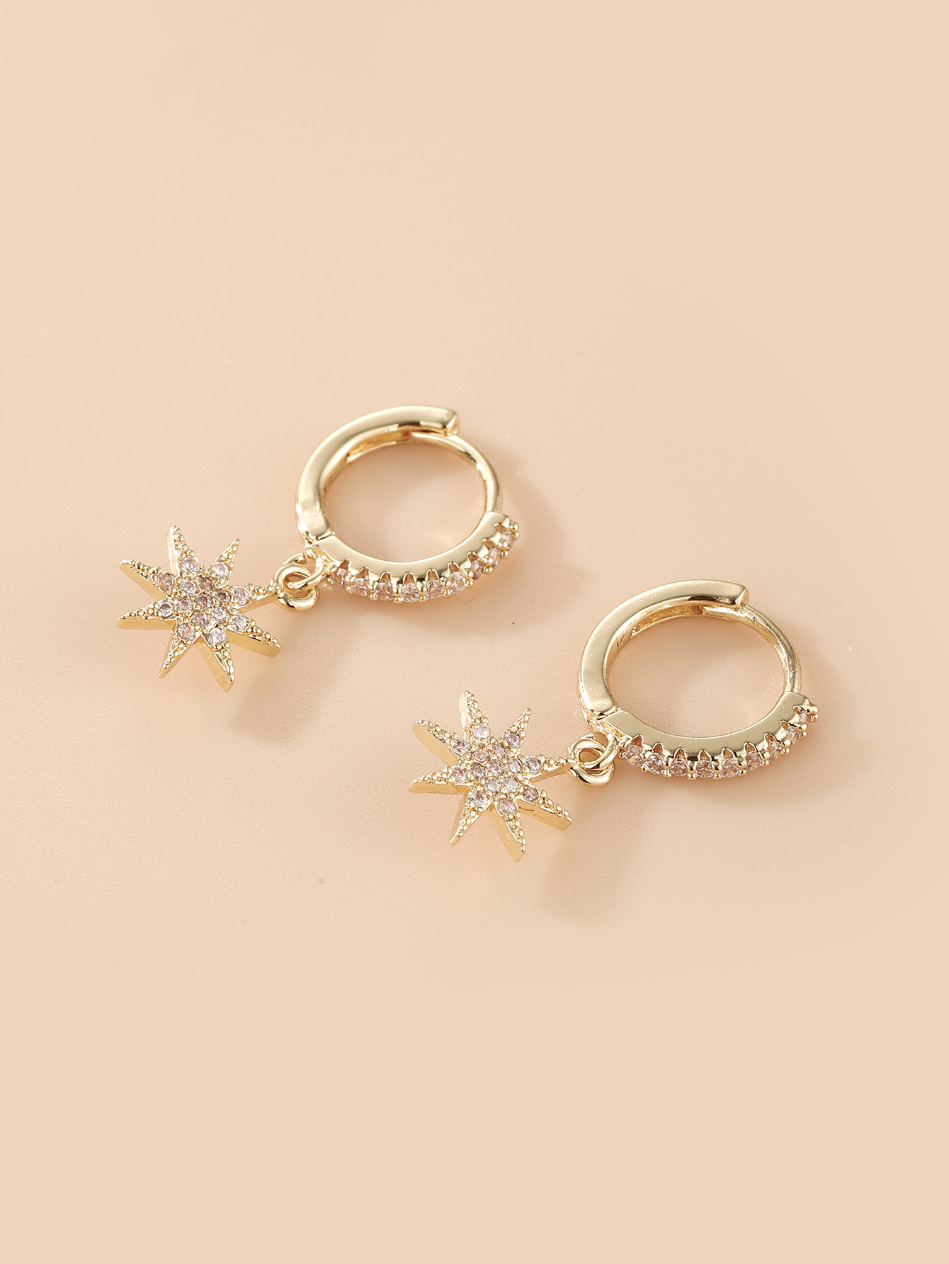 Simple Geometric Personality Metal Earrings