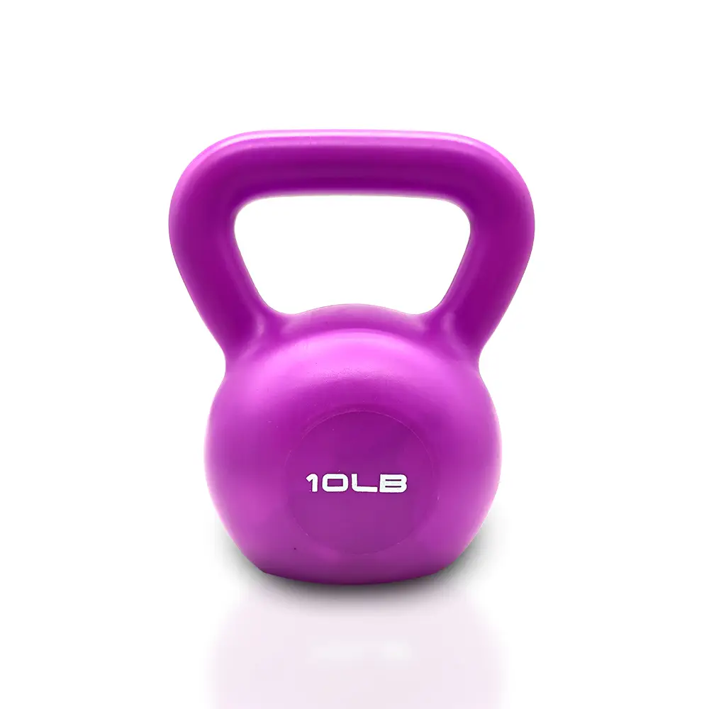 10lbs Kettlebell Set, Strength Training Kettlebells Weight Set For Women, Vinyl Coated Kettle Bell For Home Gym Workout Weight Lifting Equipment, Comfortable Gr