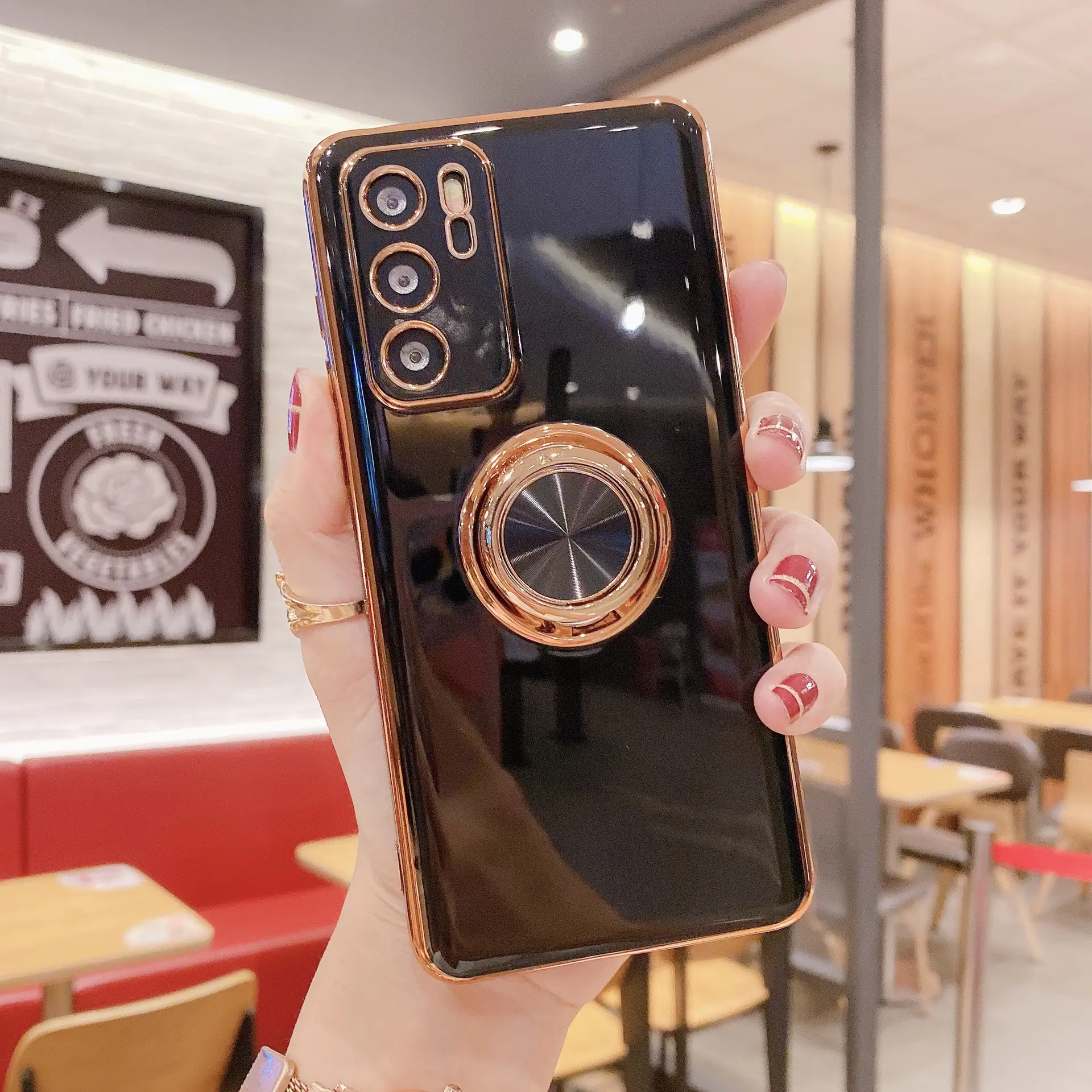 Mobile Phone Shell P40PRO Ring Buckle Bracket