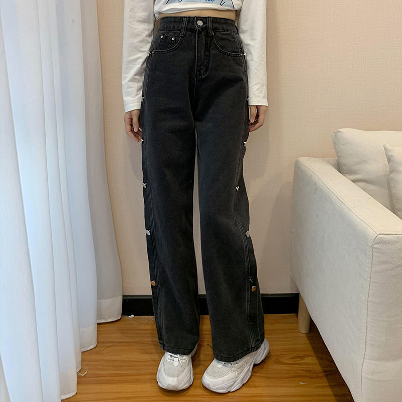 Women's Thin Wide Leg Loose Straight Pants