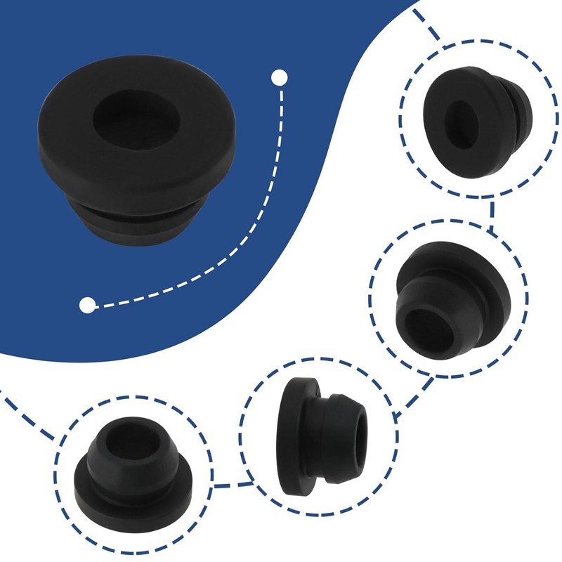 8X For Smev Dometic Grommet Sleeve Pan Hob Support Motorhome Caravan Camper NEW