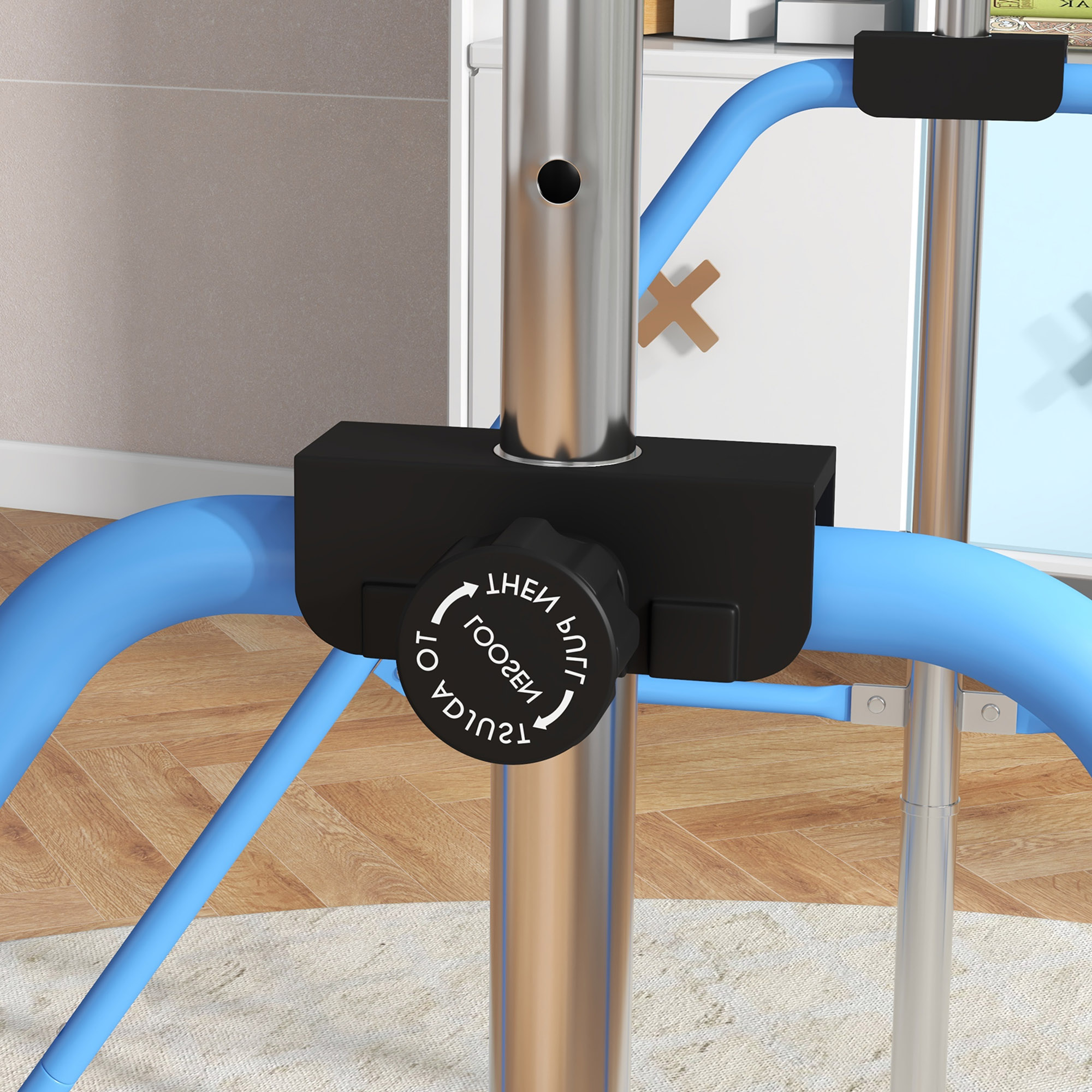 Adjustable Height And Foldable Children's Gymnastics Horizontal Bar With Anti — image 9