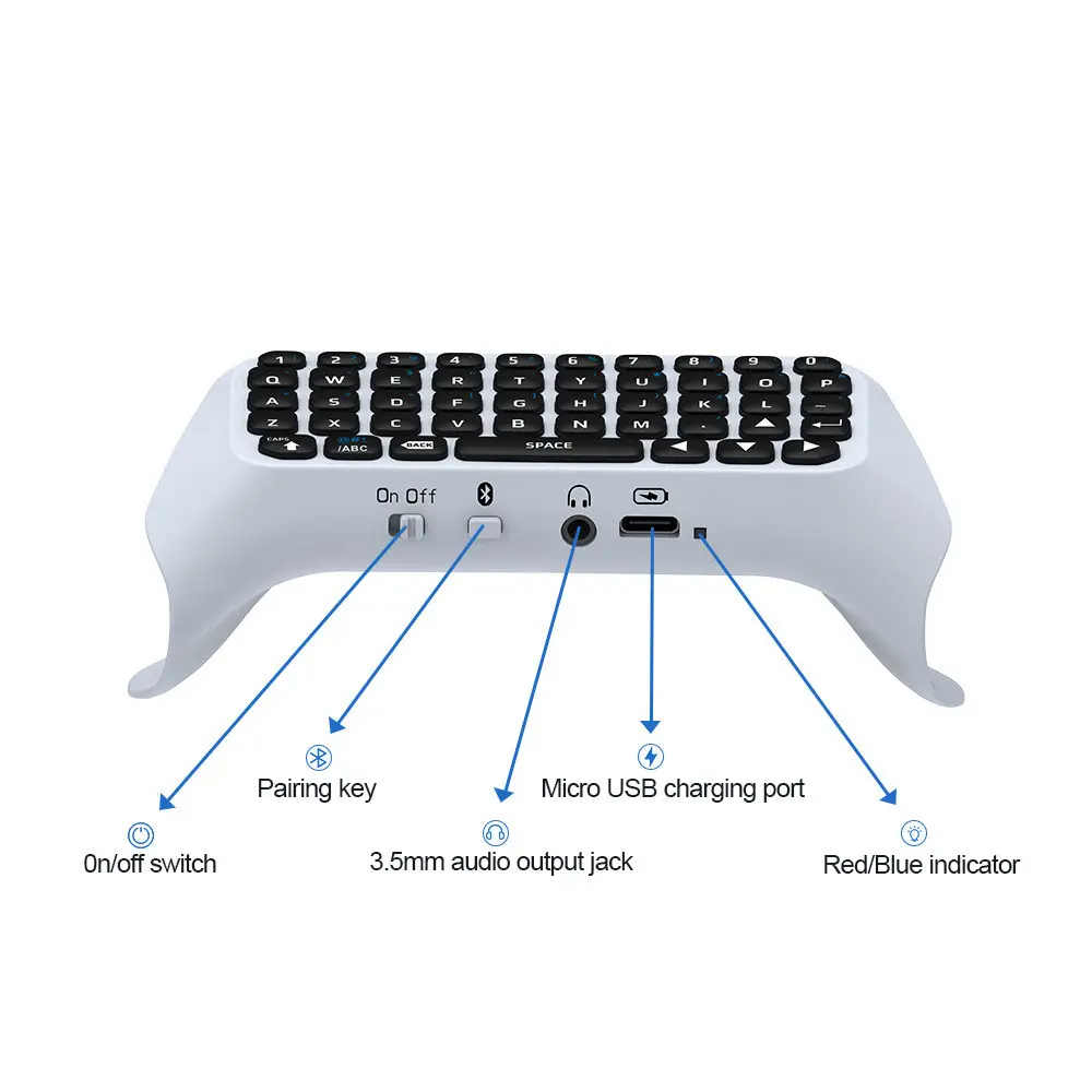 Handle Can Chat Voice Bluetooth Keyboard
