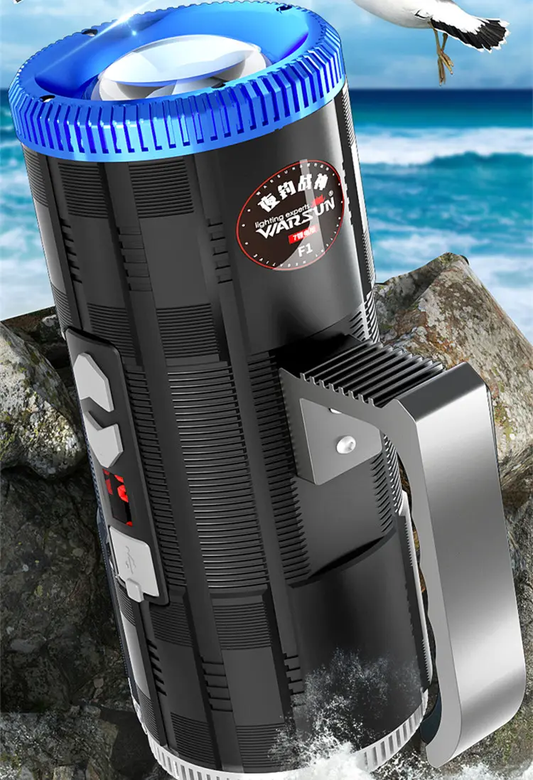Fishing Light Laser Cannon Blue Super Bright