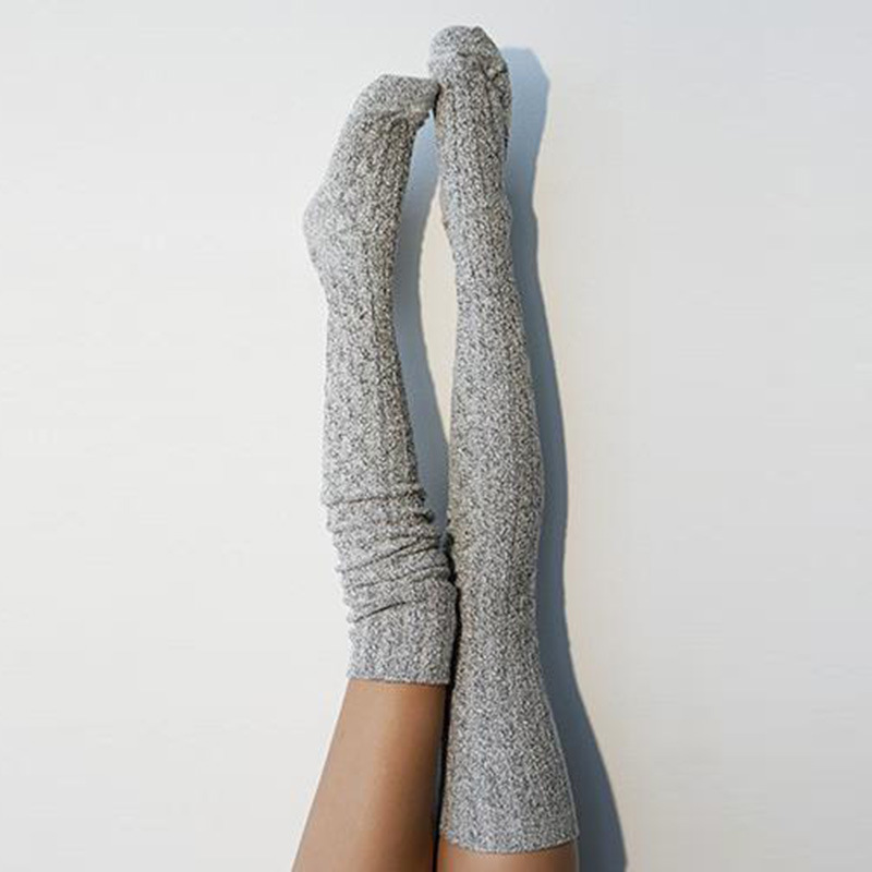 Title 1, Long knitted pile socks