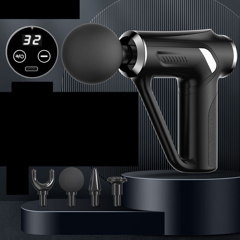Mini masseur musculaire à percussion avec écran LCD 8
