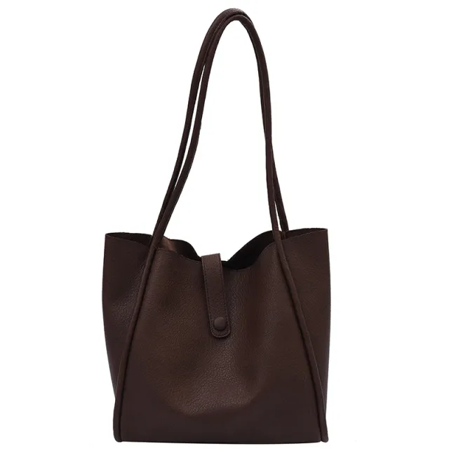 Ladies Fashion Casual Street Trend Party Bag Coffee - Shop at LoveMi