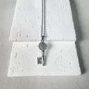 Stainless Steel Key-shaped Religious Series Pendant Necklace view 5